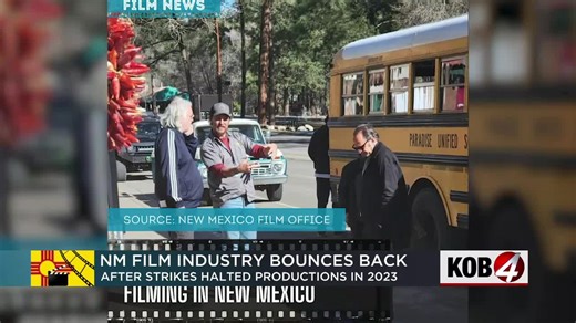 New Mexico film industry bounces back following strikes