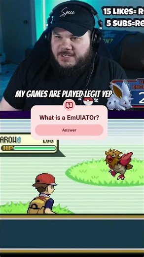 Emulators? Never Heard of Them #pokemon #pokemonfirered