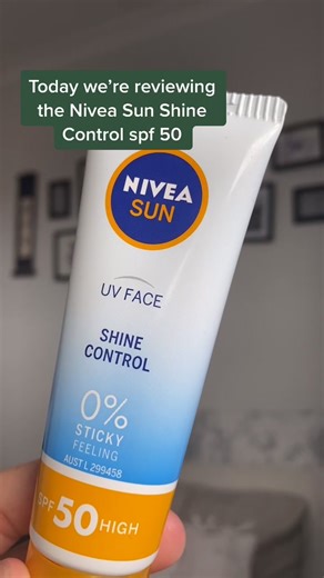 Affordable Sunscreen Review: Nivea Sun Shine Control SPF 50