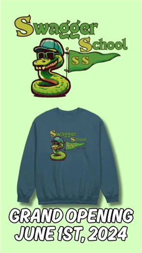 🐍🎒 Welcome to Swagger School! 🎓 Our latest Class Clown Company collection is here to teach you how to laugh in style. 🤡📚 Grand opening on June 1st – check out the reel for a sneak peek and head to the link in our bio to get your gear! #SwaggerSchool #ClassClownCompany #LaughInStyle #PunsForDays #Fashion #Streetwear #UrbanStyle #CasualWear #Trendy #StyleInspo #FashionDaily #OutfitGoals #InstaFashion #FashionGram #OutfitOfTheDay #OOTD #ClothingBrand #FashionAddict #WardrobeEssentials #StyleIn