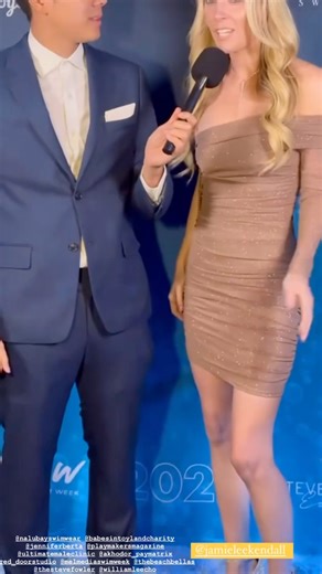 Behind the scenes video of me being interviewed on the red carpet by @williamleecho at the Babes in Toyland Spring Swim Show in LA / Nalu Bay Swimwear fashion show. I was a model host. | Jamie Lee Kendall