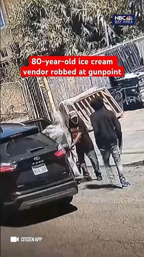 80-year-old ice cream #vendor robbed at gunpoint • #bayarea #oakland