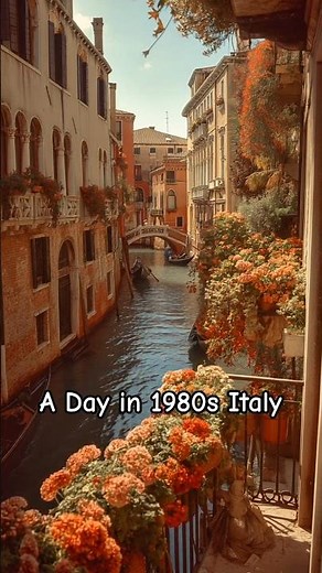 A Day in 1980s Italy