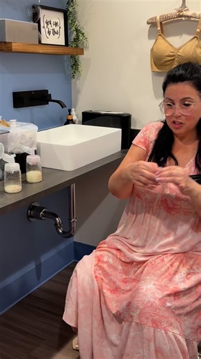 1.6K views · 562 reactions | Tip: @marypumpins with an easy way to get milk into a milk bag  #love #lactation #family #mama #breastfeeding #viral #parent #milk #boobs #boobies #reels #durhamnc #pumping | Beyond Birth Lactation Services and Boutique | Facebook