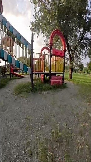 Playground parkour PoV #playground #parkour #running