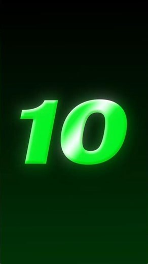 Numbers 10 to 0 Countdown with Strong-pulse Metronome Sound #countdown #timer #shorts #tiktok #fyp
