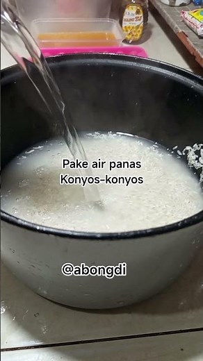 Tips masak nasi biar cepet mateng #rice #nasi #kitchenabongdi #tipandtricks