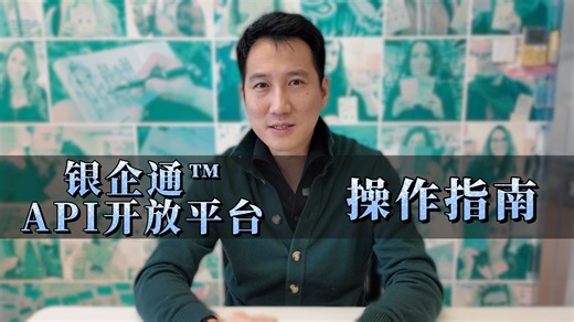银企通™API开放平台操作指南