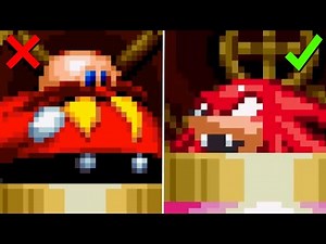 Team Sonic VS Team Knuckles ~ Sonic Mania Plus Mods ~ Gameplay