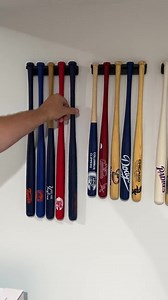 Mini Baseball Bat Wall Mount Display: Holds 5 Mini Bats - Etsy