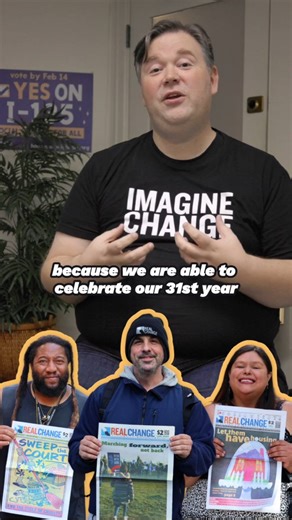 Free next Thursday, Nov. 6th? ✨Join us at The 101 for the biggest Real Change event of the year!✨ Together, we're celebrating 31 years of economic opportunity, independent journalism and housing justice. 🌅💕 ➡️ RSVP now: givebutter.com/rise-and-refuel Come out to enjoy a tasty breakfast, hear vendor stories and recognize the powerful changemakers in our community. Thank you all for being part of our community! During these challenging, unprecedented times your support means EVERYTHING. 💛🩵💙 |