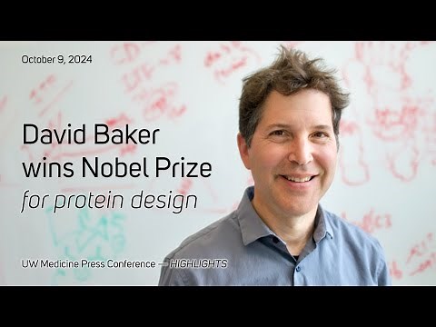 David Baker explains his Nobel Prize research on protein design