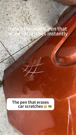 Quick Fix for Car Scratches with Magic Pen