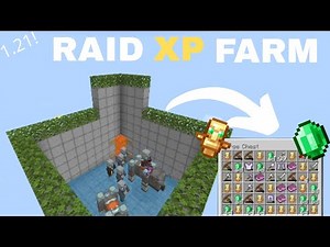 Easiest Raid Farm in Minecraft 1.21 Bedrock and Pocket Edition | LevelUp Logs