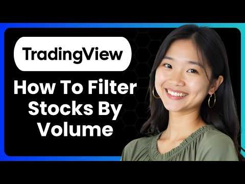 How To Filter Stocks By Volume In Tradingview Screener