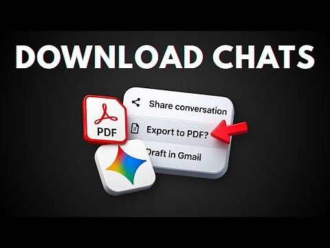 How to Export Gemini AI Chats as PDF with These Free Chrome Extensions