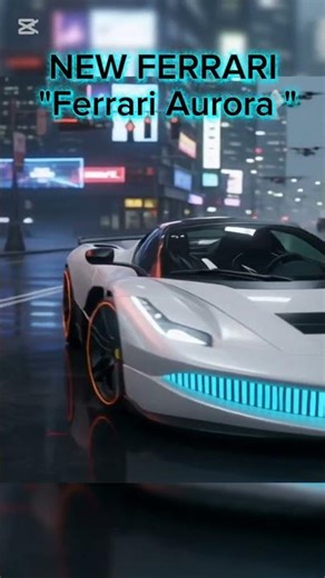 Ferrari Aurora 2050 – The Cosmic Supercar of the Future