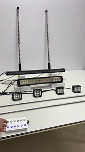 341K views | New Smart Switch Control Panel Not only can control multiple different dual color strobe light bars, pods, Can also control rgb led whip, rock lights, rgb light bars! | Vivid Light Bars | Facebook