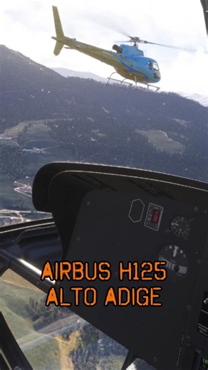 Airbus H125 - Escursione in Alto Adige #flightsimulator2024 #flightsimulator #msfs #helicopter