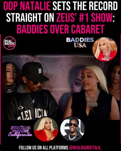 Real Baddie Talk on Instagram: "Things got spicy at Natalie Nunn’s birthday bash 👀🎂 During her announcement, Natalie brought up past comments about Joseline’s Cabaret being Zeus Number 1 show and made it clear that Baddies is really running the network. Lemuel Plummer jokingly responded before later doubling back to show love, saying he loves Natalie and that she’s the reason everyone is here. Hmmm.. Thoughts? Is It Baddies Or Joseline’s Cabaret? 🍿 #LemuelPlummer #JoselinesCabaret #BaddiesUSA