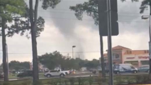 Possible tornado in Cypress area, NW of Houston