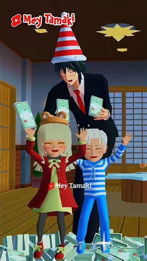 Mio Mau Ganti Mamah Baru aja🤣🤦‍♂️😆#sakuraschoolsimulator #shorts