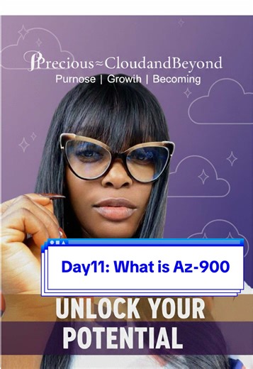 Day11: AZ-900 is the Microsoft Azure Fundamentals certification. It teaches you the basics of cloud computing, Azure services, pricing, and security without requiring technical experience. If you’re new to cloud, this is where you start. Follow my bk @Cloud&beyond 🚀 #cloudcomputing #30dayschallenge #technology #techtips #cloud