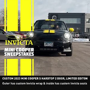 GOING ON NOW: Enter the Invicta Mini Cooper Holiday Sweepstakes daily for your chance to WIN an Invicta 2023 Mini Cooper, courtesy of Invicta and ShopHQ. Plus, entrants receive weekly promo codes valid on Invicta orders $99 . Ends 1/14/23. Full terms & conditions: https://bit.ly/398RKe9. To enter you must be 21 in the U.S. This giveaway is not endorsed or associated with Facebook/Instagram. | ShopHQ