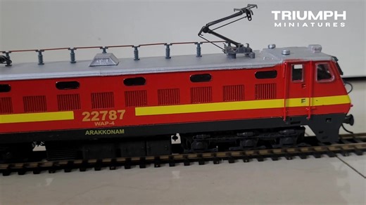 3.7K views · 43 reactions | Sound On .. WAP4 with DCC Sound decoder. It may not be the exact sound of WAP4 but good to start with. Many thanks to Model Railrad and Accessories in upgrading locomotive. #triumphminiatures #MiniatureCollectibles #TrainModels #triumphminiatures #modelrailway #indianrailways #modelrailroading #HOscale | Modelling Indian Railways | Facebook