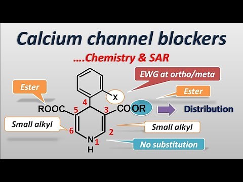 Calcium channel blockers | Chemistry and SAR