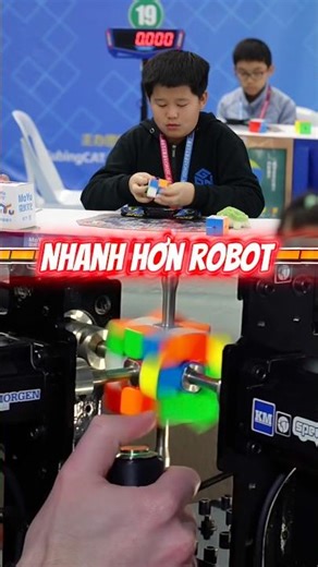 ❗️Kỷ lục thế giới Rubik 2x2 dưới 0,4 giây