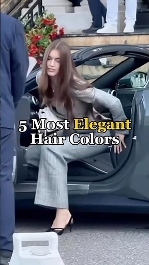 5 Most Elegant Hair Colors for Women #shorts