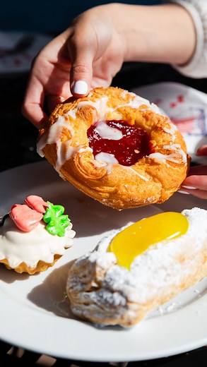 1K views · 708 reactions | A Solvang trip isn’t complete without a few sweet stops 療縷 ⁠ ⁠ Say hello to the newest one: @droversdoughnuts  Located at 484 First Street, this doughnut shop and espresso bar serves made-from-scratch doughnuts and breakfast sandwiches.⁠ ⁠ @mortensensbakery⁠ @solvangrestaurant⁠ @thesolvangbakery⁠ @droversdoughnuts⁠ @olsensbakerysolvang⁠ @peasantsfeast | Visit Solvang USA | Facebook