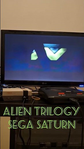 Alien Trilogy full motion video sega saturn #retrogaming #original #videogames #segaretro