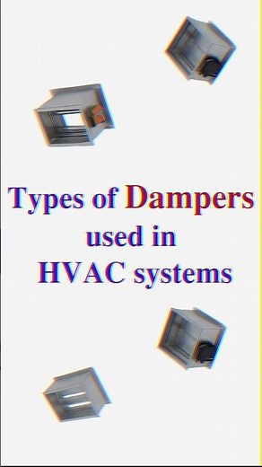 Types of HVAC Dampers Explained | Revit MEP | #hvac #revitmep #mep #dampers #ducting