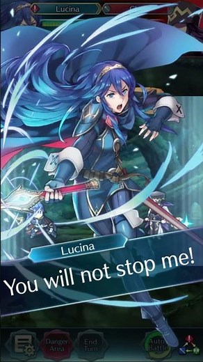 Lucina Critical Quotes - Fire Emblem Heroes #Shorts #Nintendo #FireEmblem