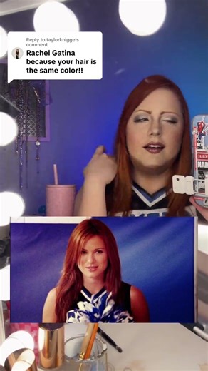 One Tree Hill makeup transformations! Rachel Gatina inspired my new red hair 😍 comment the next