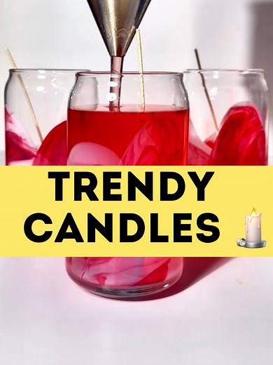 DIY Trendy Candles: Unique Color Patterns at Home