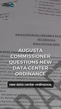 Augusta Commissioner questions new data center ordinance