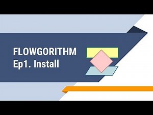 การติดตั้ง โปรแกรม Flowgorithm