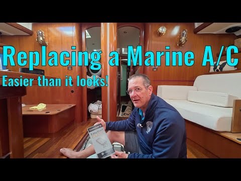 DIY install of a Dometic A/C, a Microair Flex and installing a dry bilge pump.