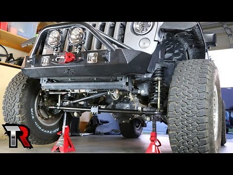 Jeep High Steer Linkage Install – Steer Smarts Yeti XD