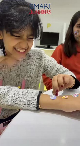 Colorful Sticker Fun for Kids at SMART Juniors