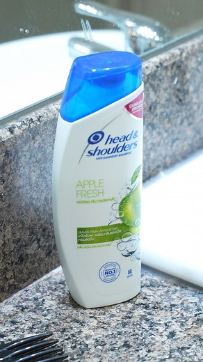 Not gatekeeping—Head & Shoulders Apple Fresh is the secret for up to 100% dandruff-free hair and scalp. Try it today and get that effortlessly fresh feeling from morning to night. #HeadAndShoulders | Head and Shoulders
