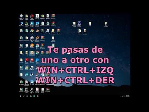 Truco de windows 10, esconder programas, ocultar programas abiertos con varios escritorios