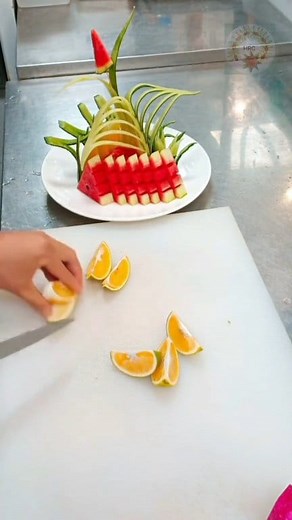 15K views · 248 reactions | Diy Beautiful fruit plate carving tutorial #art #carvingart #FruitCarving #fruitplatter #HRCAASI | Hans Rabaya Caasi | Facebook