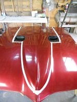 1968 Firebird hood modifications.