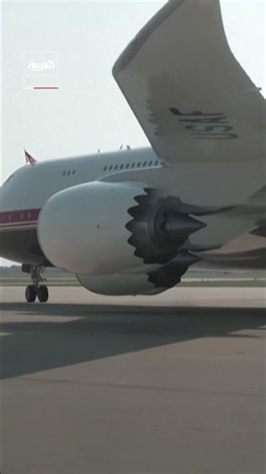 ترمب يقوم بأول رحلة على متن الطائرة الرئاسية الجديدة من طراز بوينغ 747