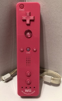 Pink Official OEM Nintendo Wii Remote Controller RVL-036 Motion Plus Tested | eBay