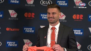 Stephen Coniglio reveals what made him stay with the Giants and Bradley Hill requests a trade to Victoria. All your footy news in tonight's Footy Feed ⬇️ | AFL